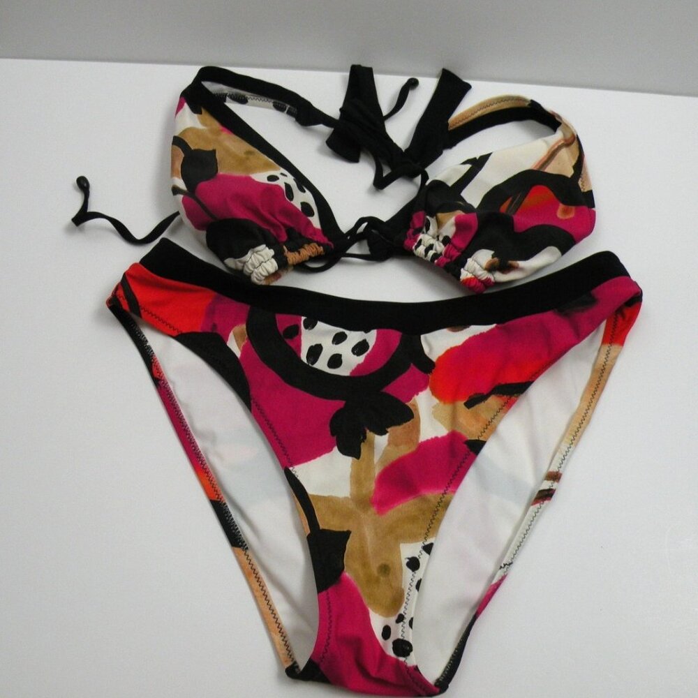 Worn Once! Shan Geometric 2 piece bikini swimsuit 8-10 (1307)